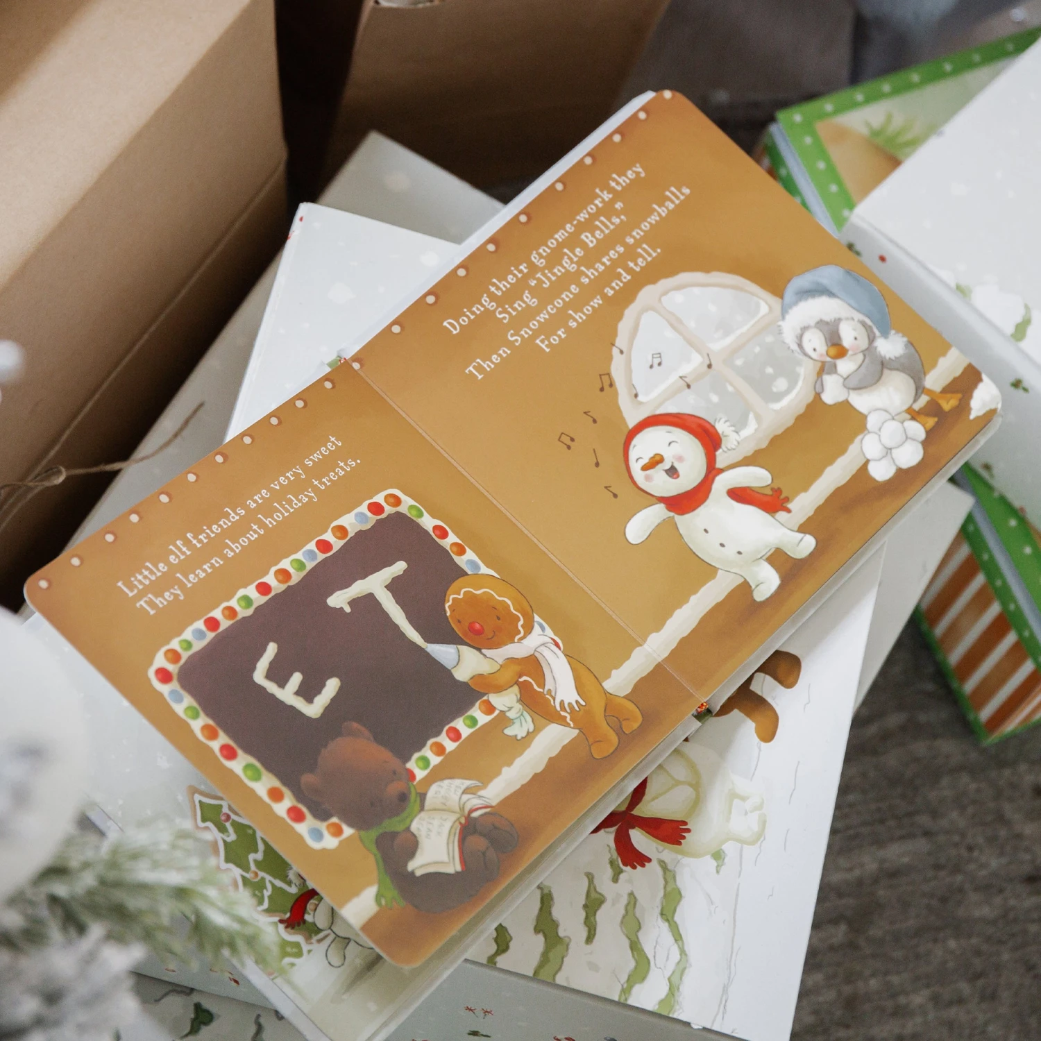 Elf-A-Mentary School- Where Little Ones Learn To Be Sweet Board Book - Image 2