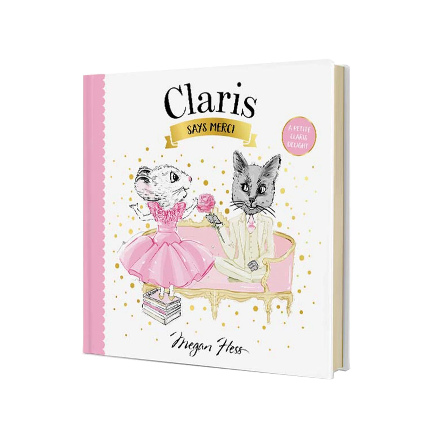 Claris The Mouse: Claris Says Merci & Pink Mini Plush Doll Book Bundle - Image 3