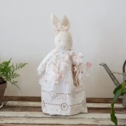 Hutch Studio - Mohair Friends - Peaceful Peace Lily Bunny