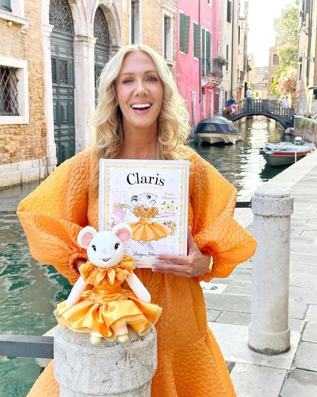 Claris The Mouse: Pasta Disaster & Tangerine Plush Book Bundle - Image 4